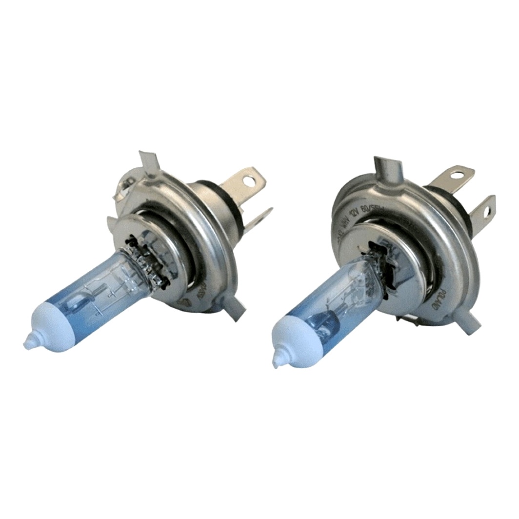Автолампа галогенова TOYOTA / LEXUS H4 55W 12V прозоро-блакитна 90981YZZDK - zapix