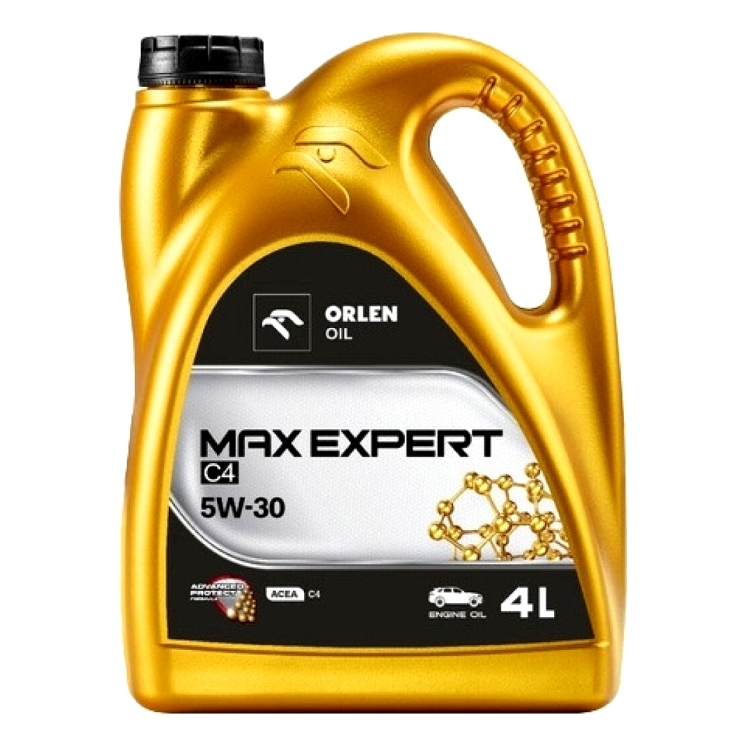 Моторное масло ORLEN Max Expert C4 5W-30 4 л (QFO892B40) - zapix