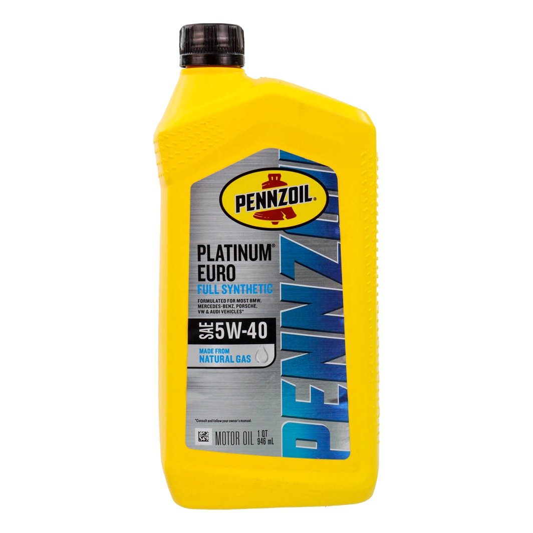 Моторна олива PENNZOIL Platinum Euro 5W-40 0.946 л (550051120) - zapix