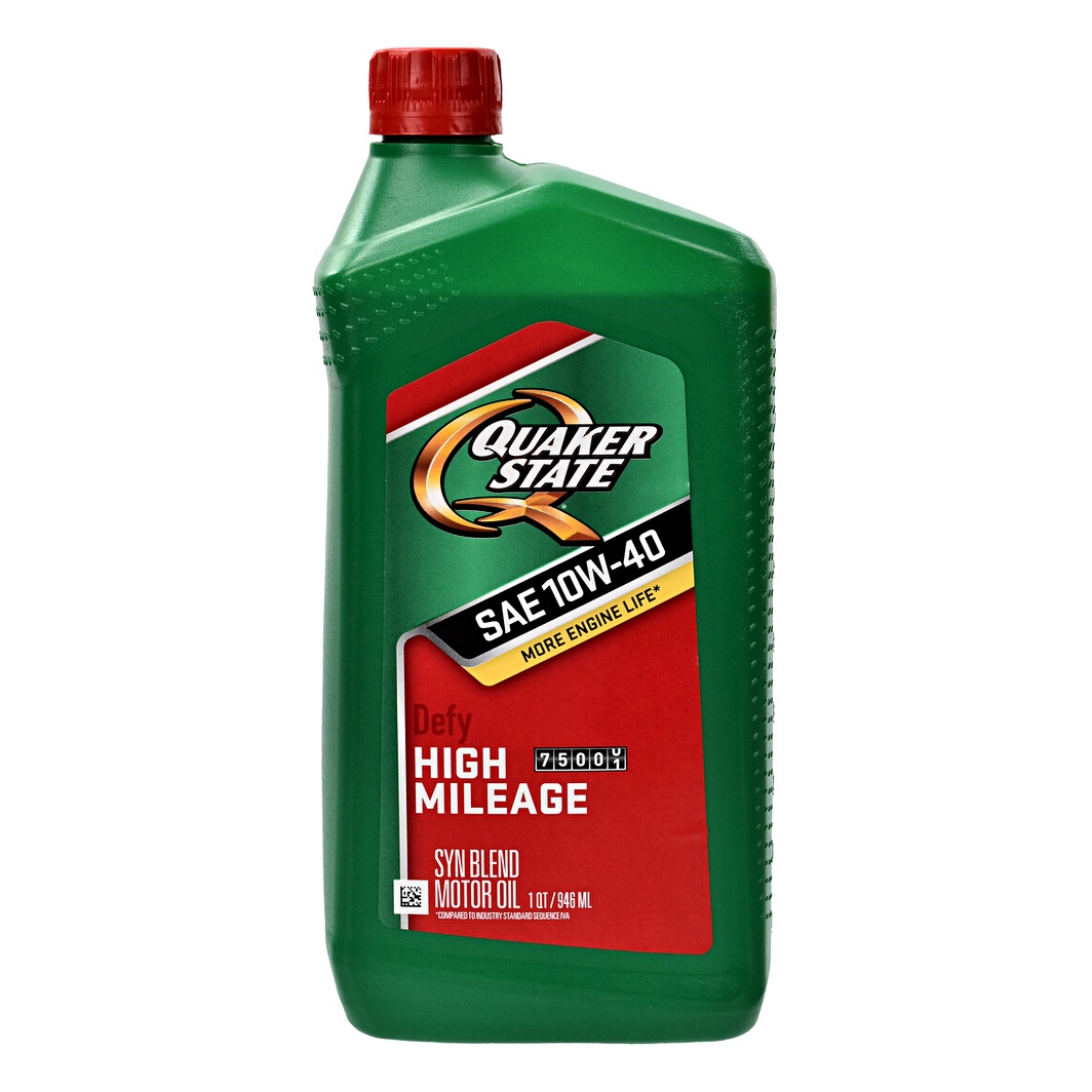 Моторна олива QUAKER STATE High Mileage 10W-40 0.95 л (550043292) - zapix