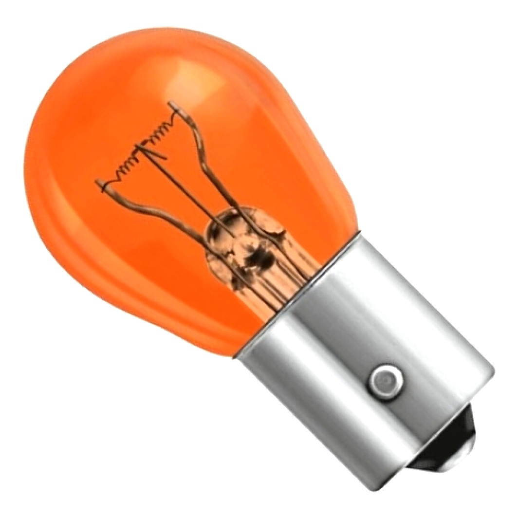 Автолампа розжарювання OSRAM PY21W BAU15s 28W 24V помаранчева 7510TSPNGK10SZT - zapix