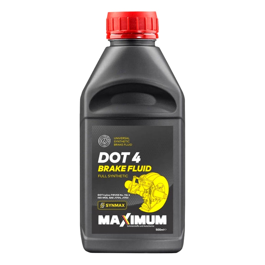 Гальмівна рідина MAXIMUM DOT 4+ Brake Fluid пластик 0.5 л 00147433 - zapix