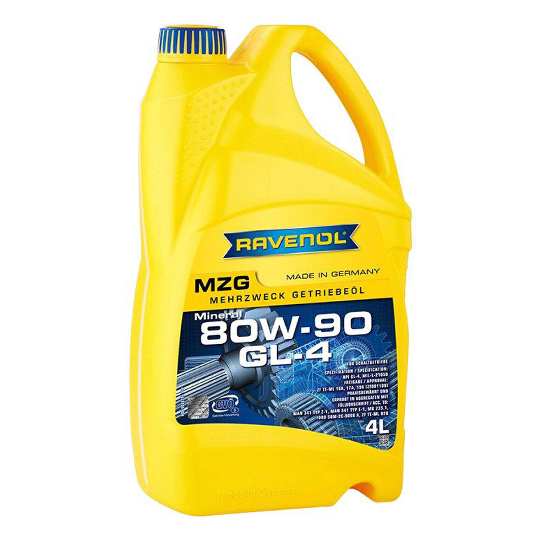 Трансмісійна олива RAVENOL MZG GL-4 80W-90 4 л 1223105004 - zapix