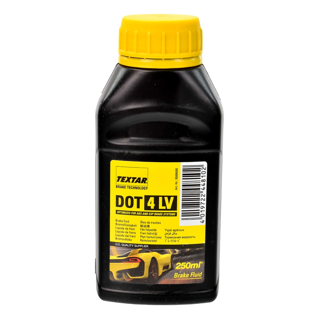 Гальмівна рідина TEXTAR DOT 4 LV пластик 0.25 л 95006000 - zapix