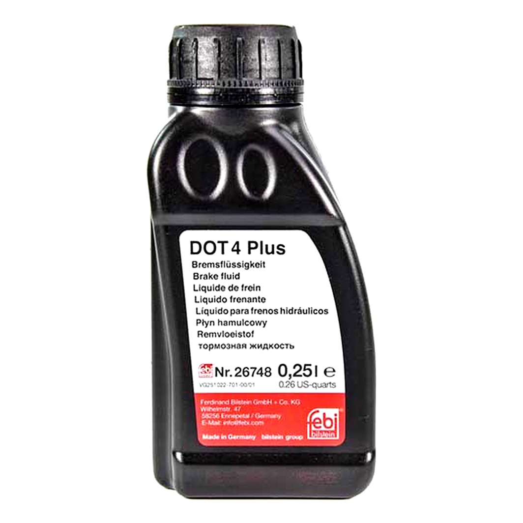 Гальмівна рідина FEBI BILSTEIN DOT 4+ Bremsflussigkeit пластик 0.25 л 26748 - zapix