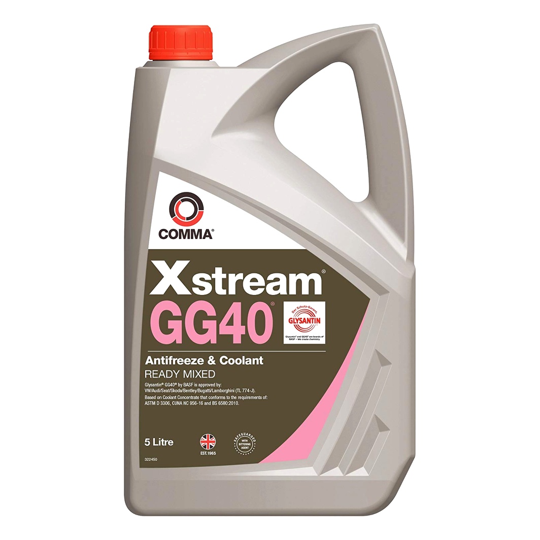 Концентрат антифризу COMMA Xstream GG40 фіолетовий G13 5 л (XSGG405L) - zapix