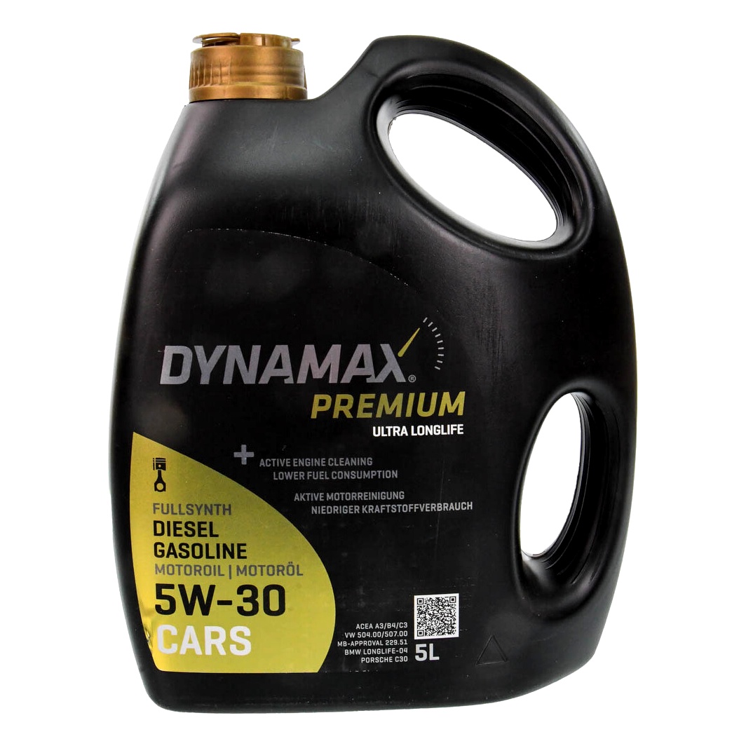 Моторное масло DYNAMAX Premium Ultra Longlife 5W-30 5 л (501960) - zapix