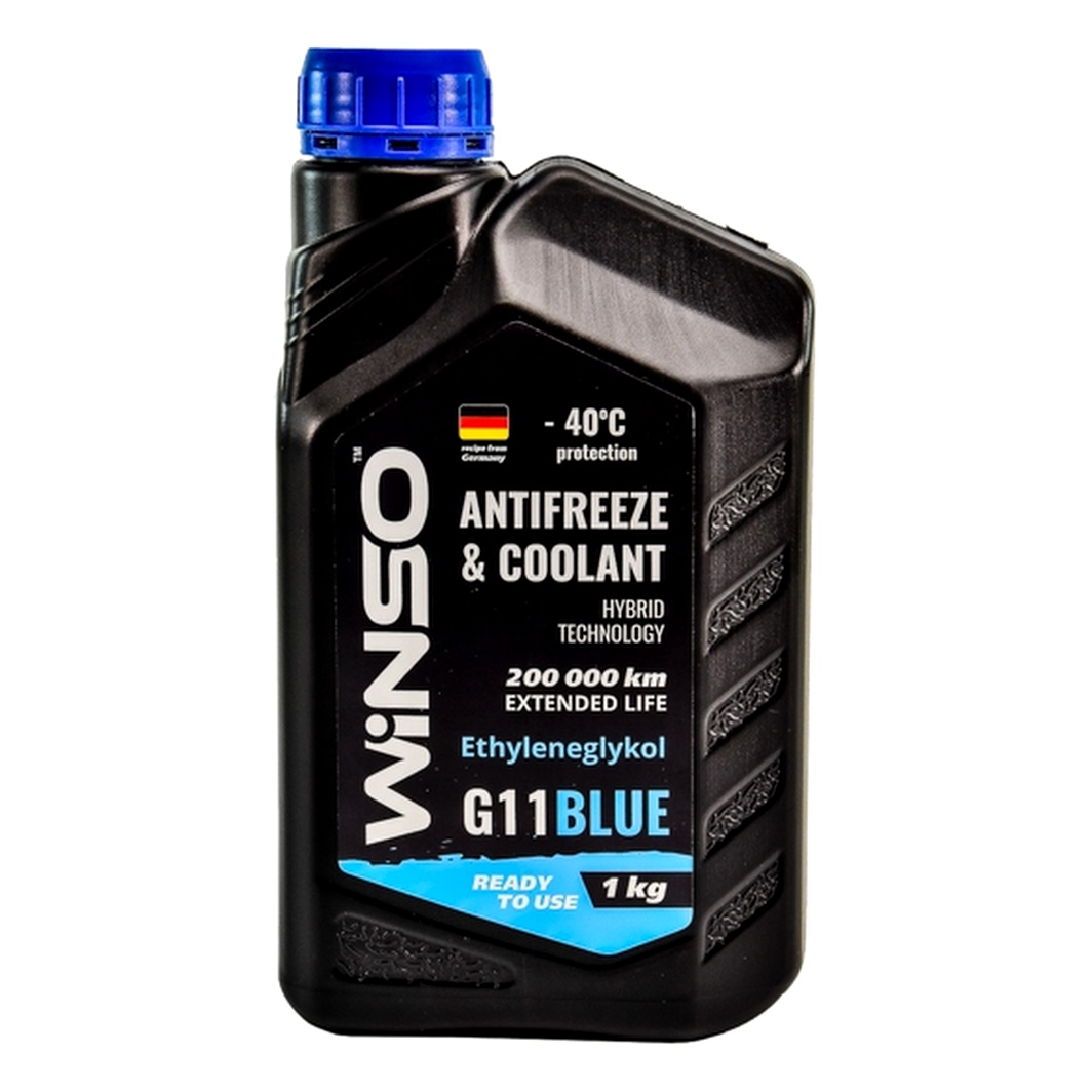 Готовий антифриз WINSO синій G11 -40 °C 1 л (880980)