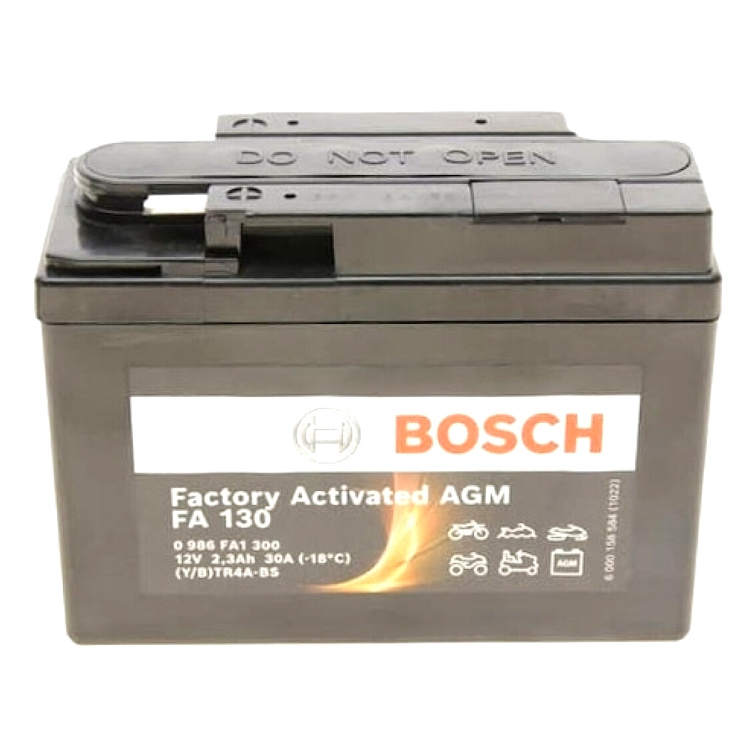 Акумулятор BOSCH Factory Activated AGM 12V 2.3Ah 30A R+ 0986FA1300 - zapix