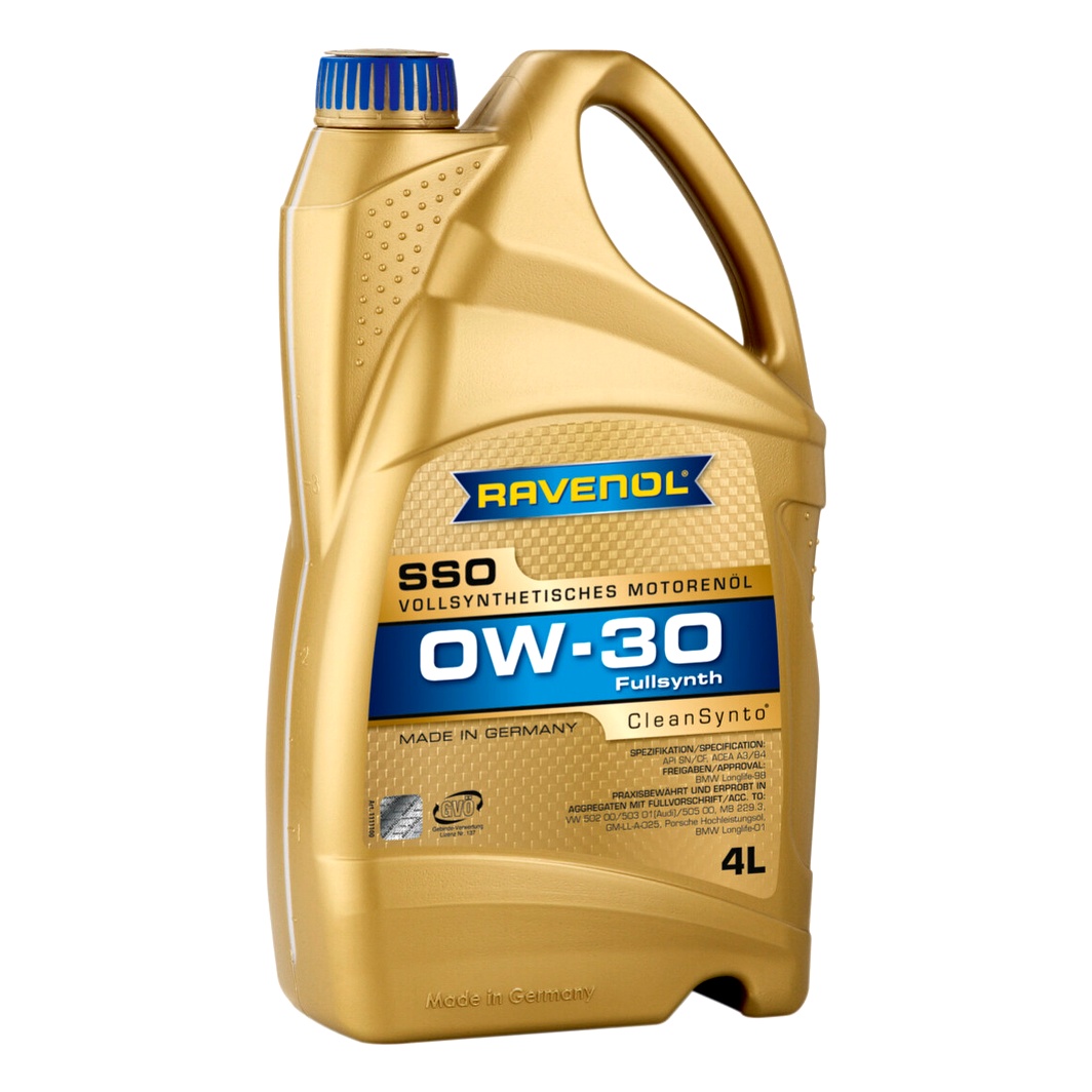 Моторное масло RAVENOL SSO 0W-30 4 л (11111004) - zapix