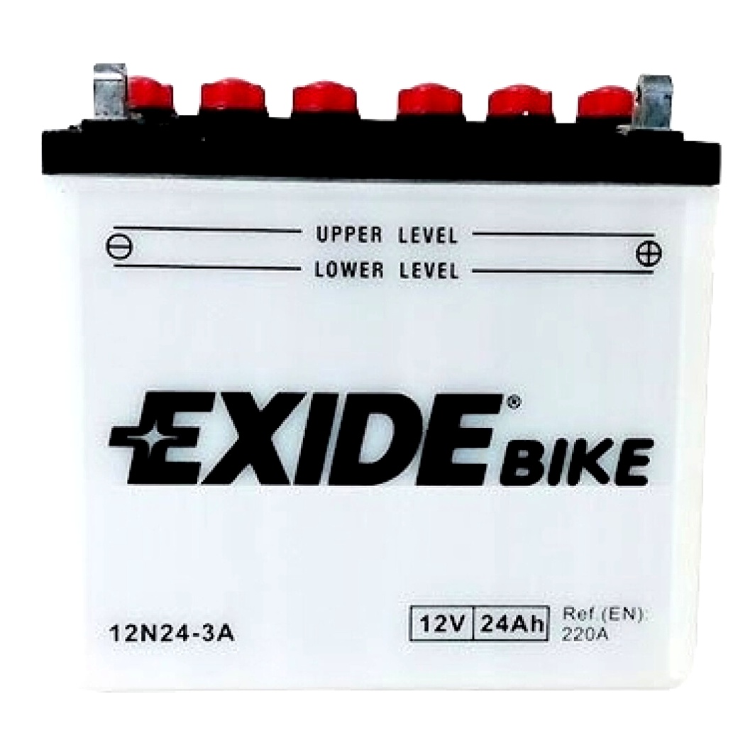 Акумулятор EXIDE Conventional 12V 24Ah 220A R+ 12N243A - zapix