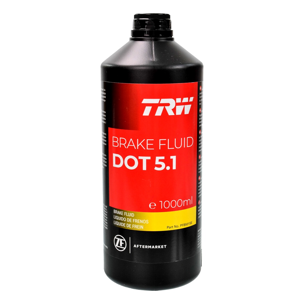 Гальмівна рідина TRW DOT 5.1 Brake Fluid пластик 1 л PFB501SE - zapix