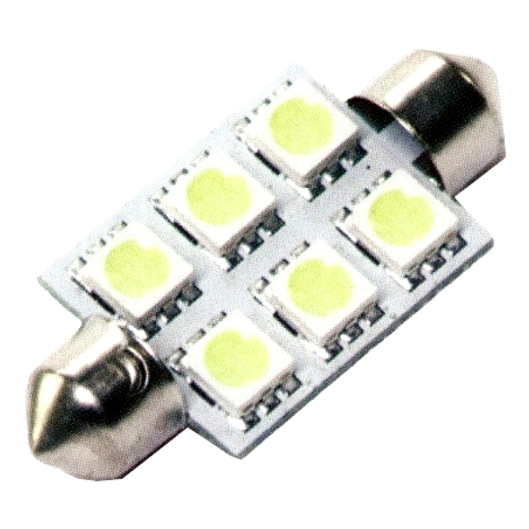 Автолампа LED (світлодіодна) TEMPEST C5W S8.5 24V TMP14T1124V - zapix