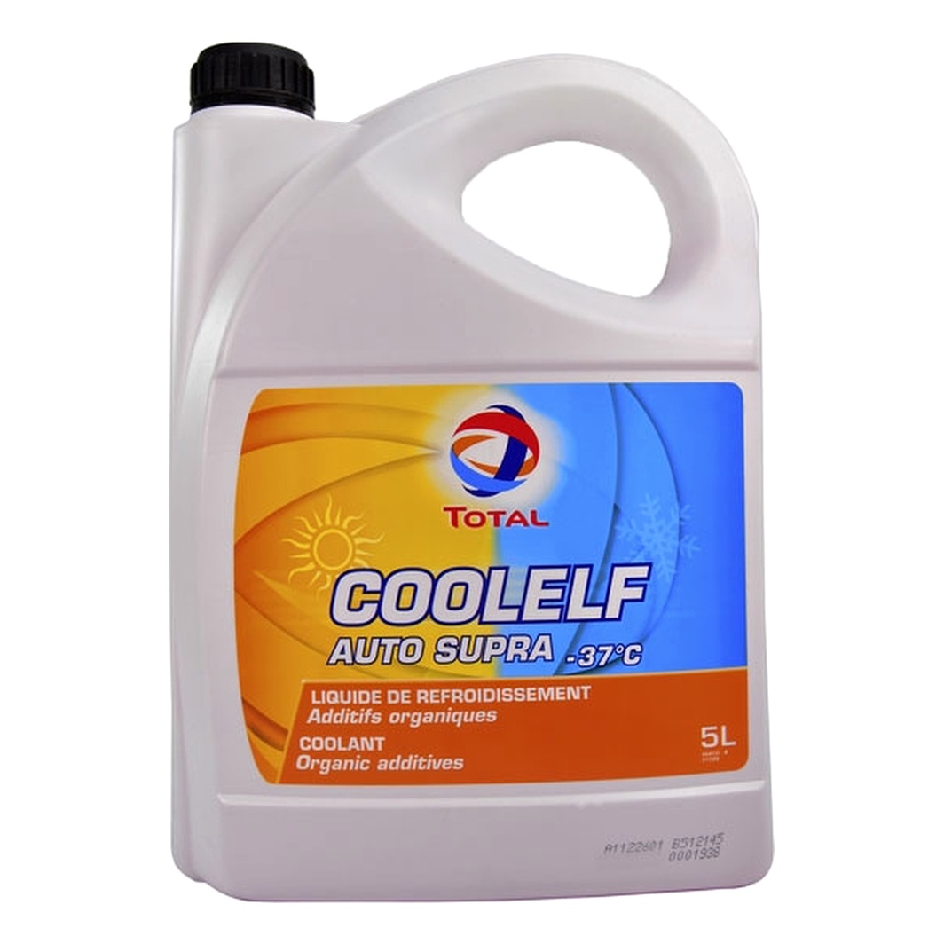 Готовий антифриз TOTAL Coolelf Auto Supra рожевий G12+ -37 °C 5 л (147989) - zapix