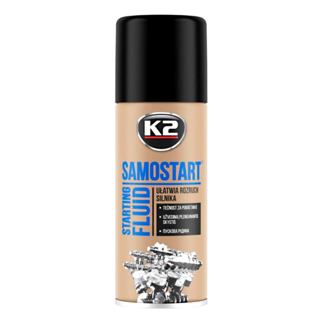 Присадка K2 Стартова рідина SamoStart 150 мл (T419) - zapix