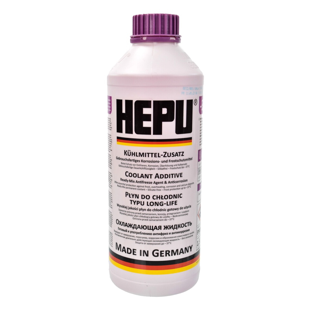 Готовий антифриз HEPU P900-RM13 фіолетовий G13 -37 °C 1.5 л (P900RM13) - zapix
