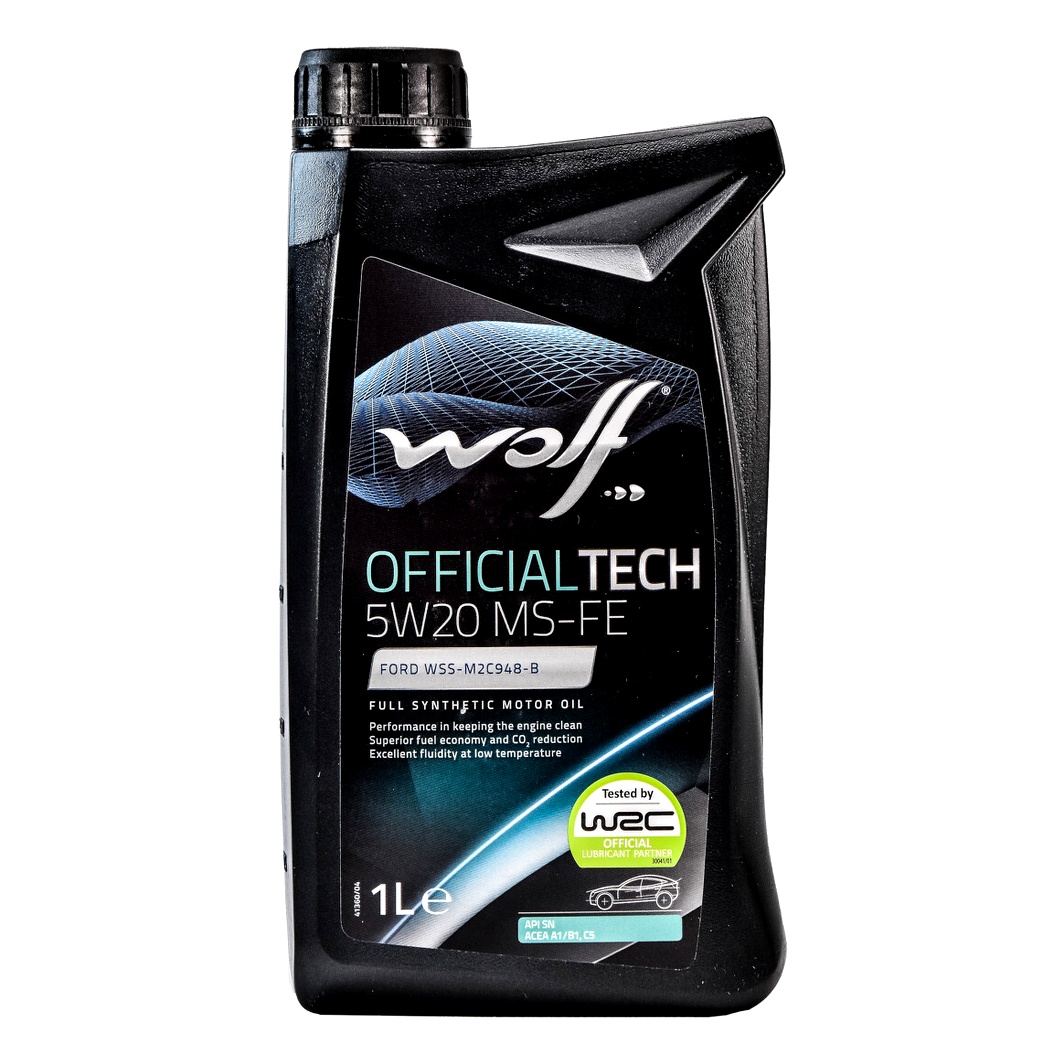 Моторна олива WOLF Officialtech MS-FE 5W-20 1 л (8329975) - zapix