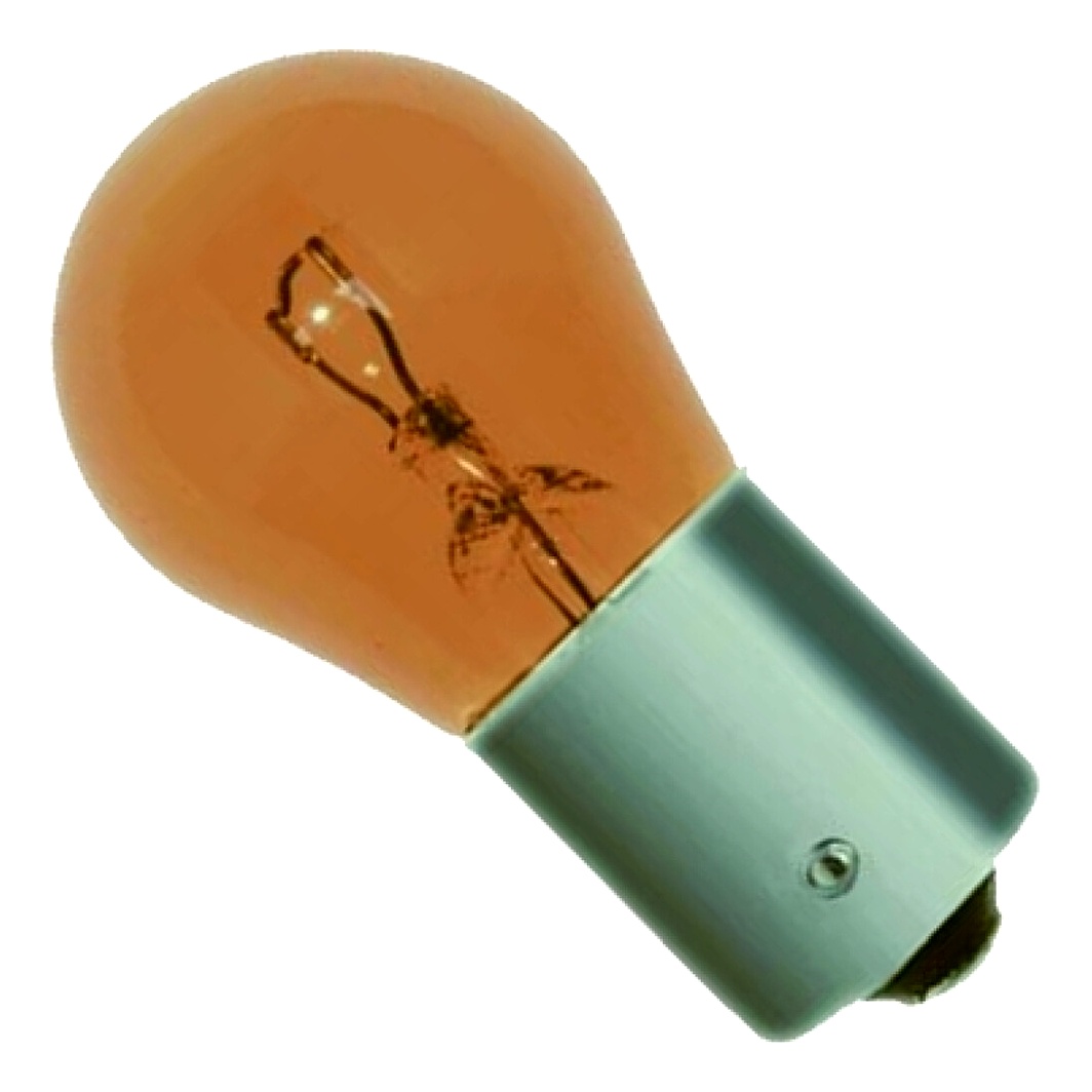Автолампа розжарювання ERA Standard PY21W BA15s 21W 12V помаранчева E028SD10C - zapix