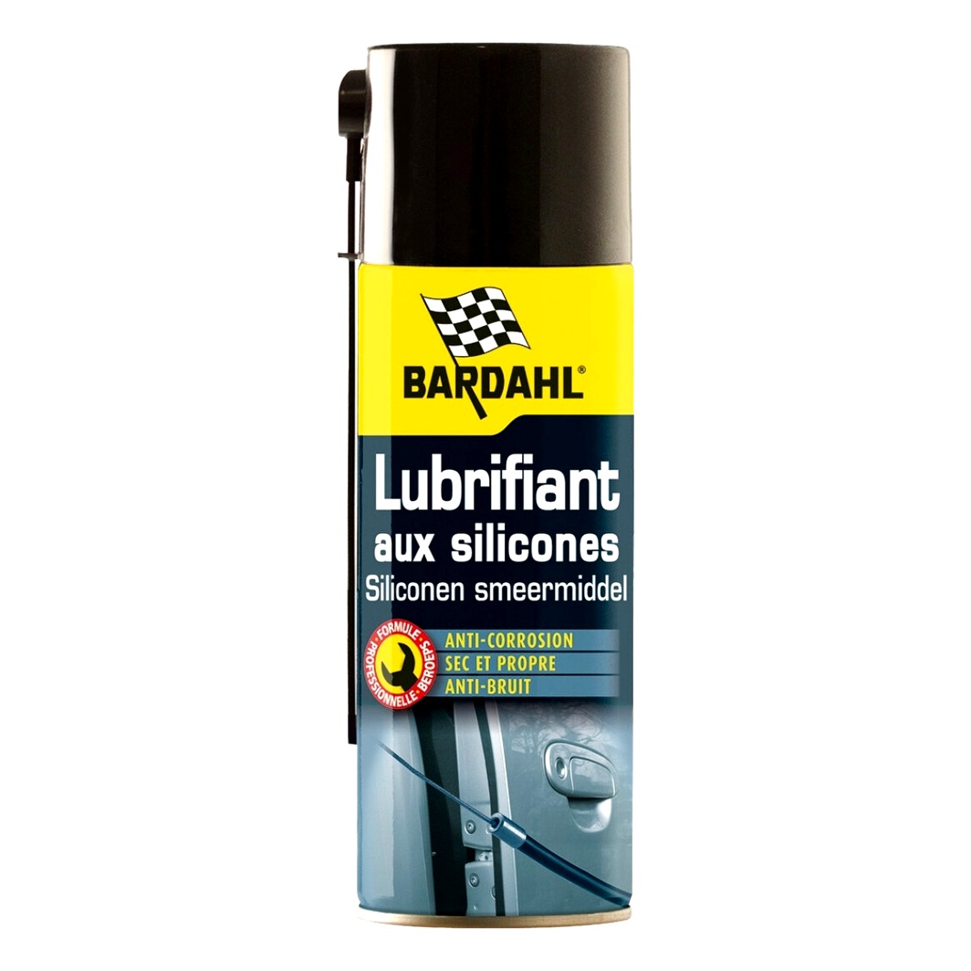 Смазка силиконовая BARDAHL Silicone lubricant универсальная 400 мл (4457B) - zapix