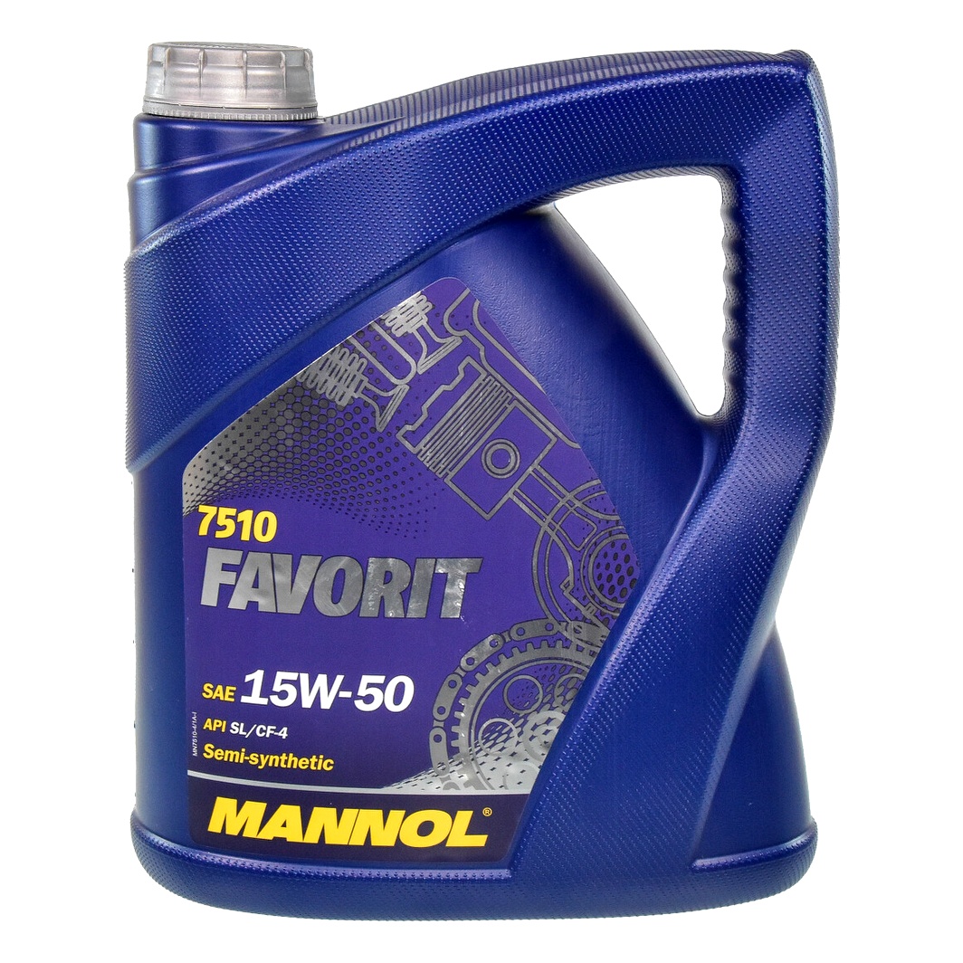 Моторна олива MANNOL Favorit 15W-50 4 л (MN75104) - zapix