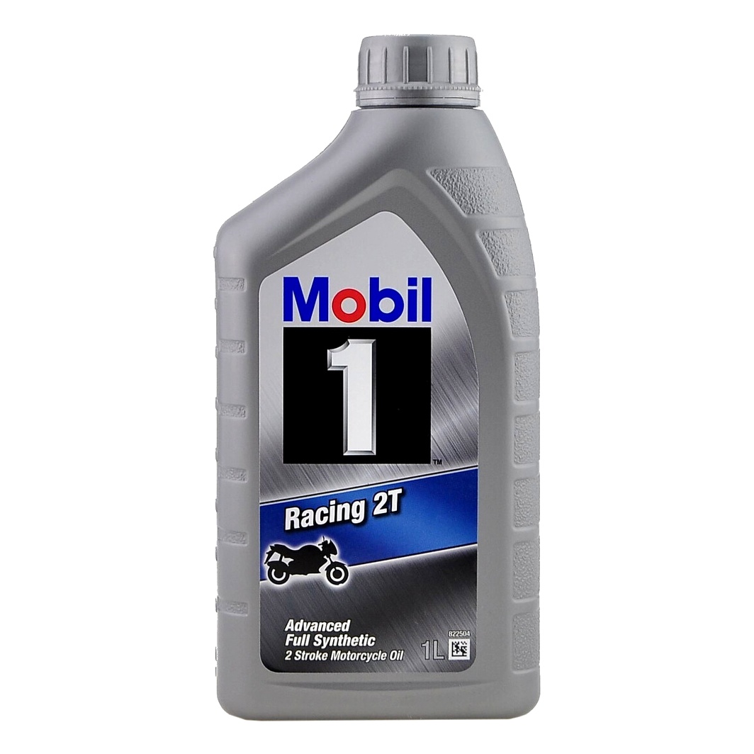 Моторное масло MOBIL Racing 2T синтетическое 1 л MOBIL1RACING2T1L - zapix