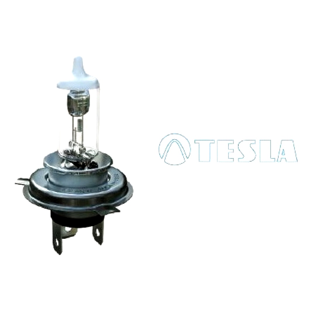 Автолампа галогенова TESLA Lifetime Long Life H4 P43t 70W 24V прозора B50402 - zapix