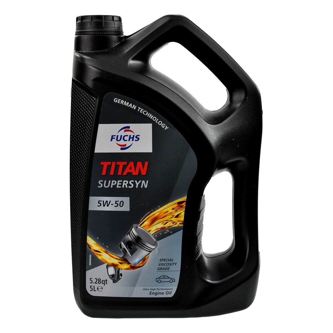 Моторное масло FUCHS Titan Supersyn 5W-50 5 л (602007681) - zapix