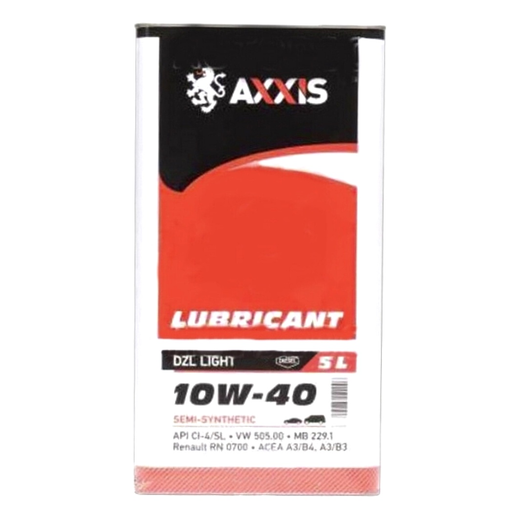 Моторна олива AXXIS DZL Light 10W-40 5 л (AX2178) - zapix