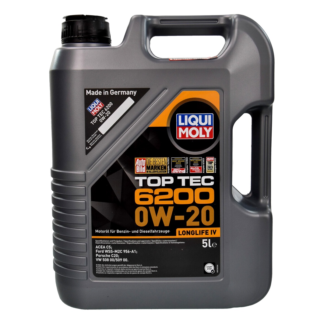 Моторное масло LIQUI MOLY Top Tec 6200 0W-20 5 л (20789) - zapix