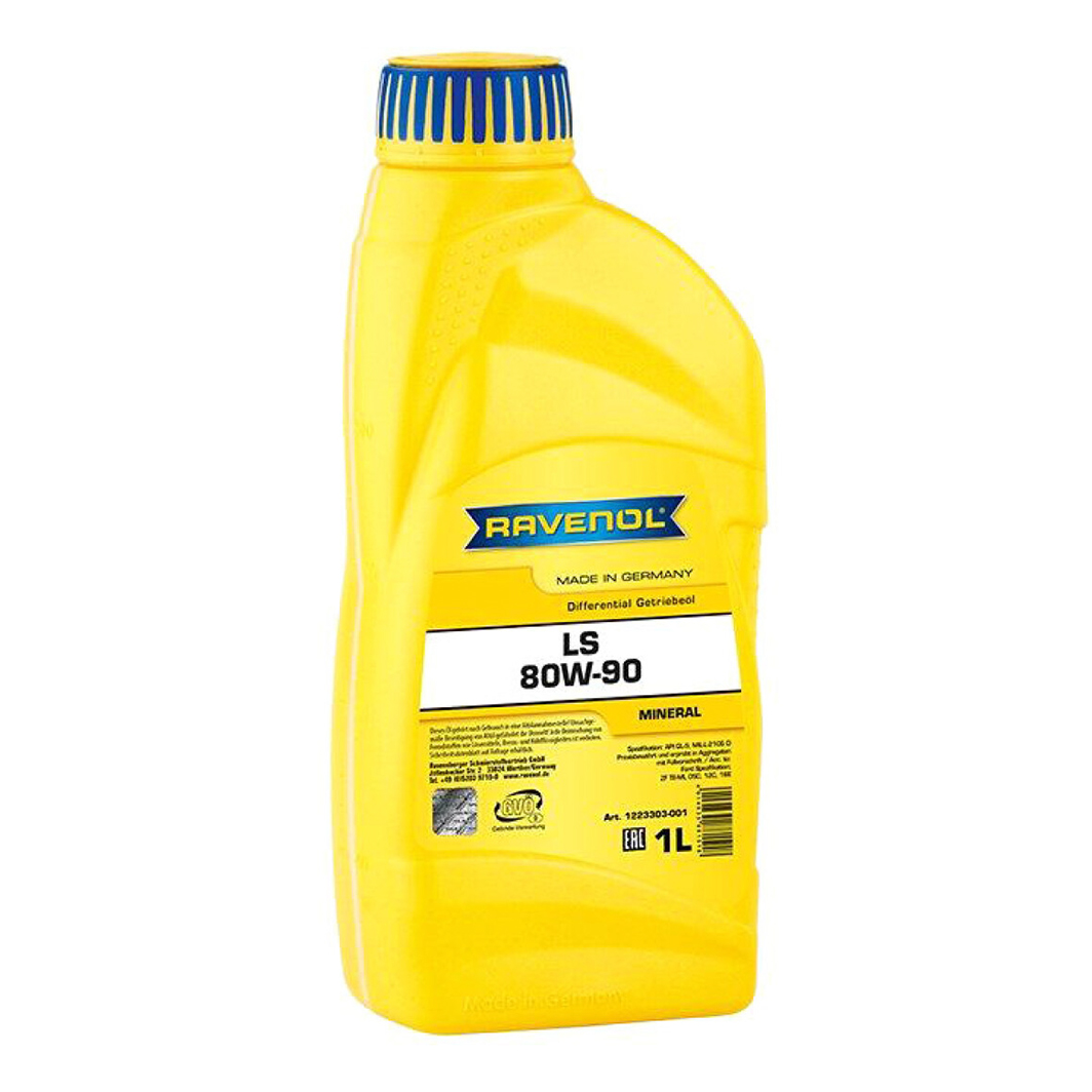 Трансмиссионное масло RAVENOL LS GL-5 80W-90 1 л 1223303001 - zapix