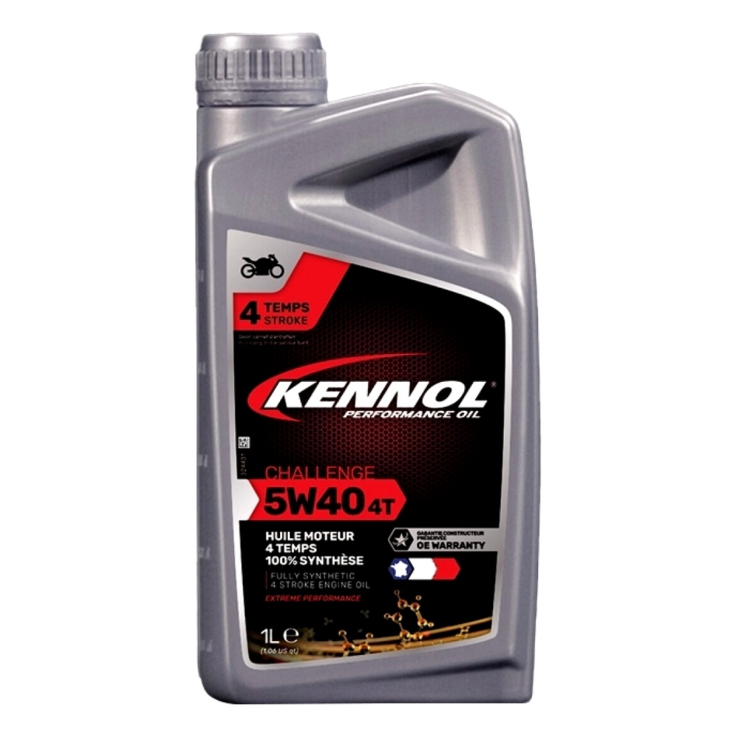 Моторное масло KENNOL Challenge 4T 5W-40 синтетическое 1 л 193201 - zapix