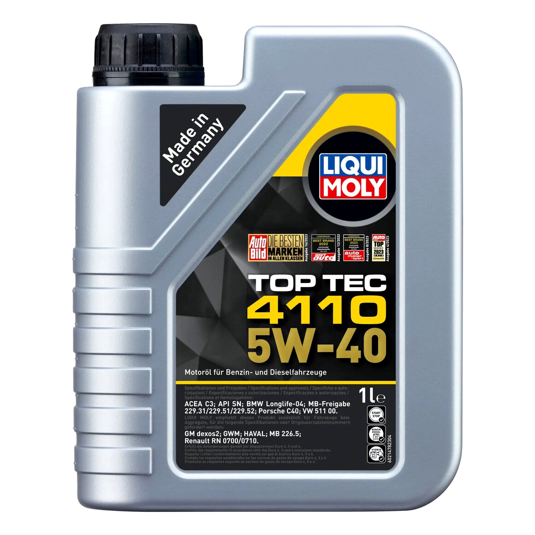 Моторное масло LIQUI MOLY Top Tec 4110 5W-40 1 л (21478) - zapix