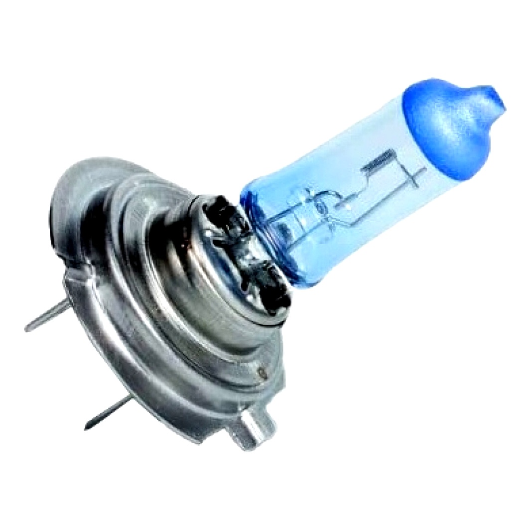 Автолампа галогеновая PHILIPS Xenon H7 55W 12V прозрачно-голубая 12972BVUB1 - zapix