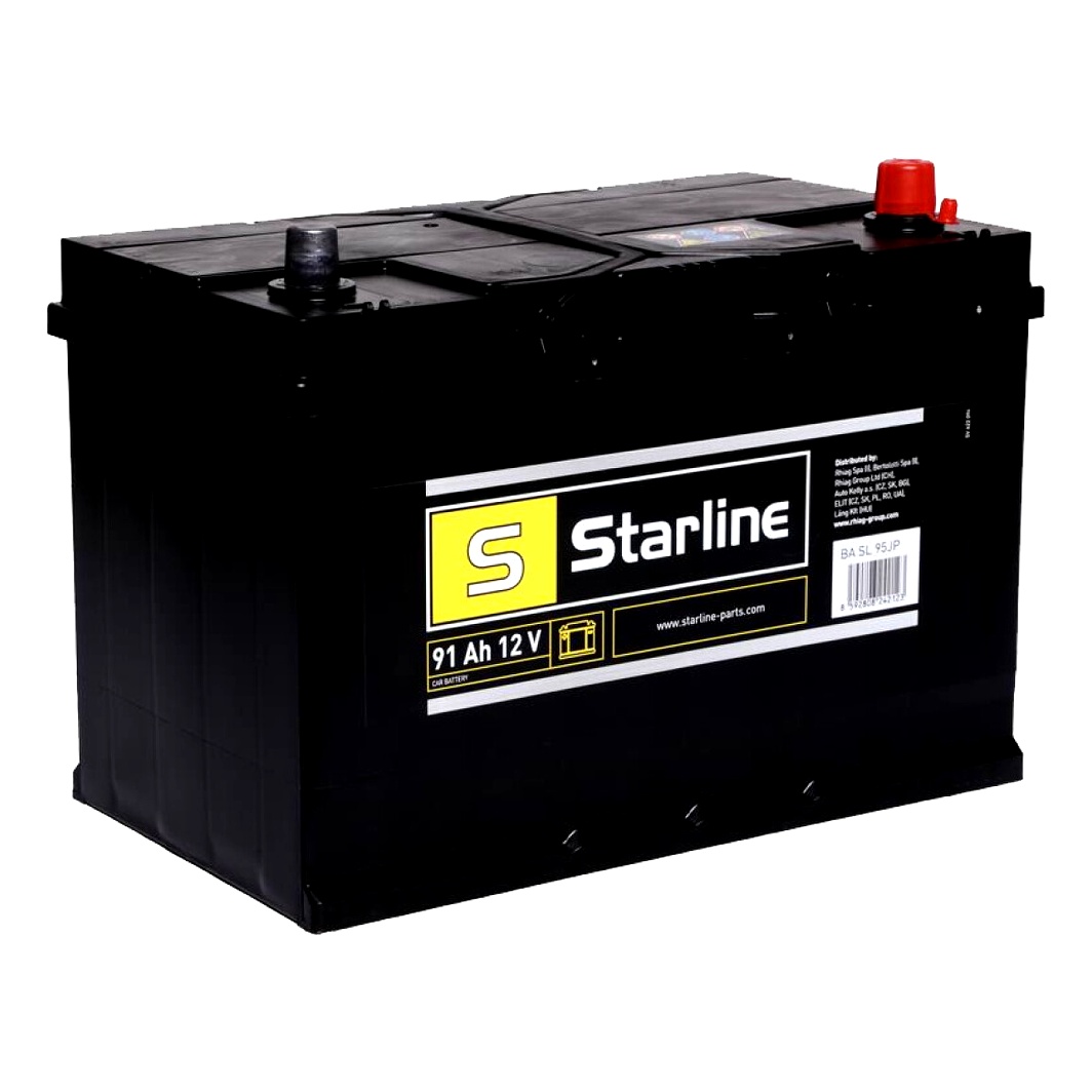 Акумулятор STARLINE 12V 91Ah 740A R+ BASL95JP - zapix