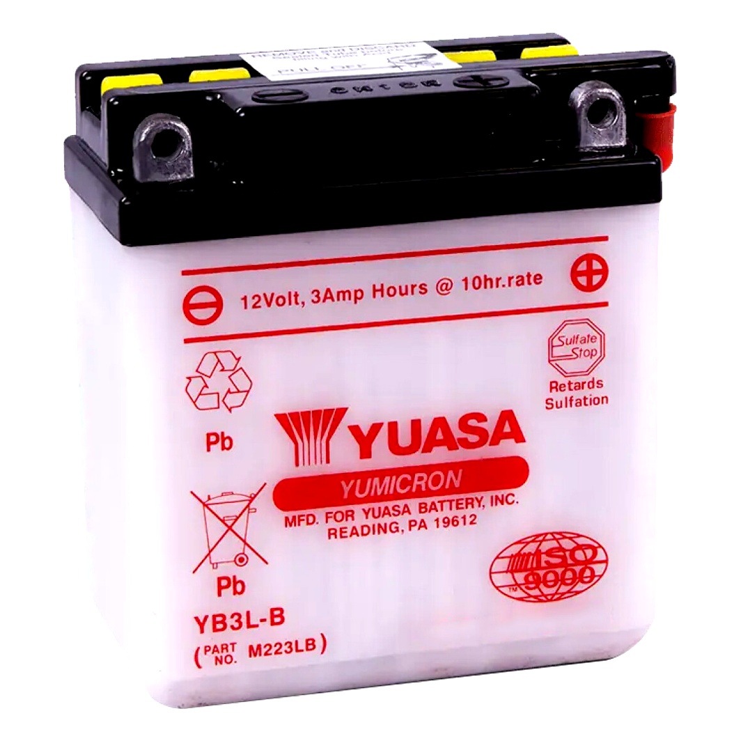 Акумулятор YUASA YuMicron 12V 35Ah 300A R+ YB30CLB - zapix
