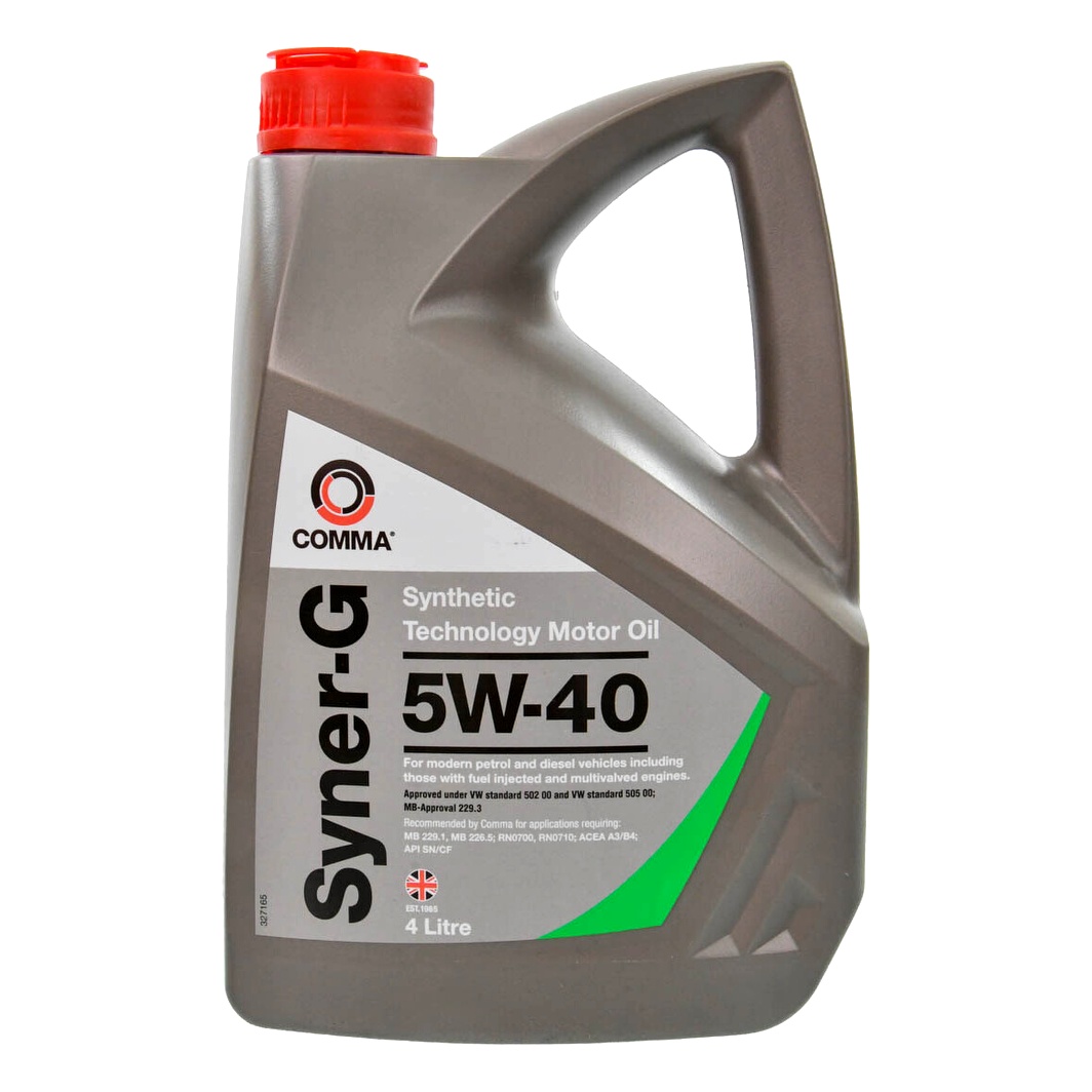 Моторна олива COMMA Syner-G 5W-40 4 л (SYN4L) - zapix