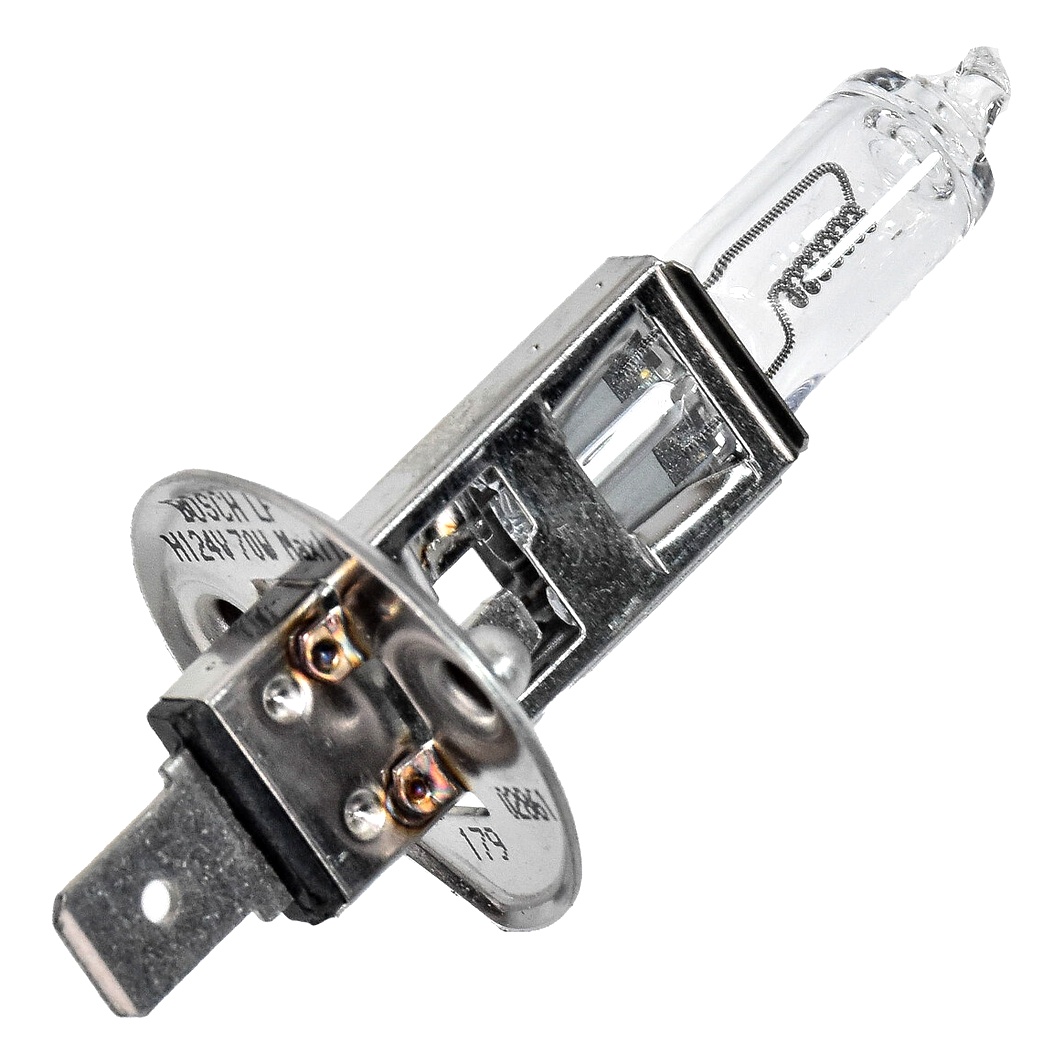 Автолампа галогеновая BOSCH Trucklight Maxlife H1 P14.5s 70W 24V прозрачная 1987302712 - zapix