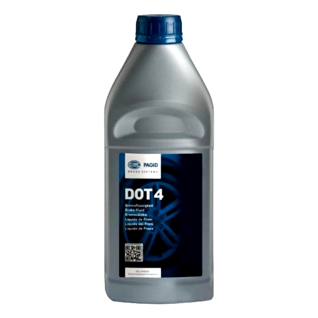 Гальмівна рідина HELLA DOT 4 пластик 1 л 8DF355360021 - zapix