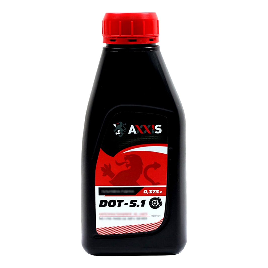 Гальмівна рідина AXXIS DOT 5.1 пластик 0.375 л AXPFB550SE05 - zapix