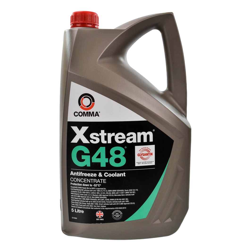 Концентрат антифризу COMMA Xstream G48 синьо-зелений G11 5 л (XSG5L) - zapix