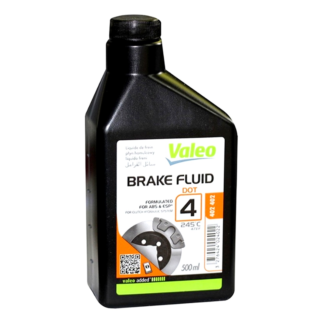 Гальмівна рідина VALEO DOT 4 пластик 0.5 л 402402 - zapix