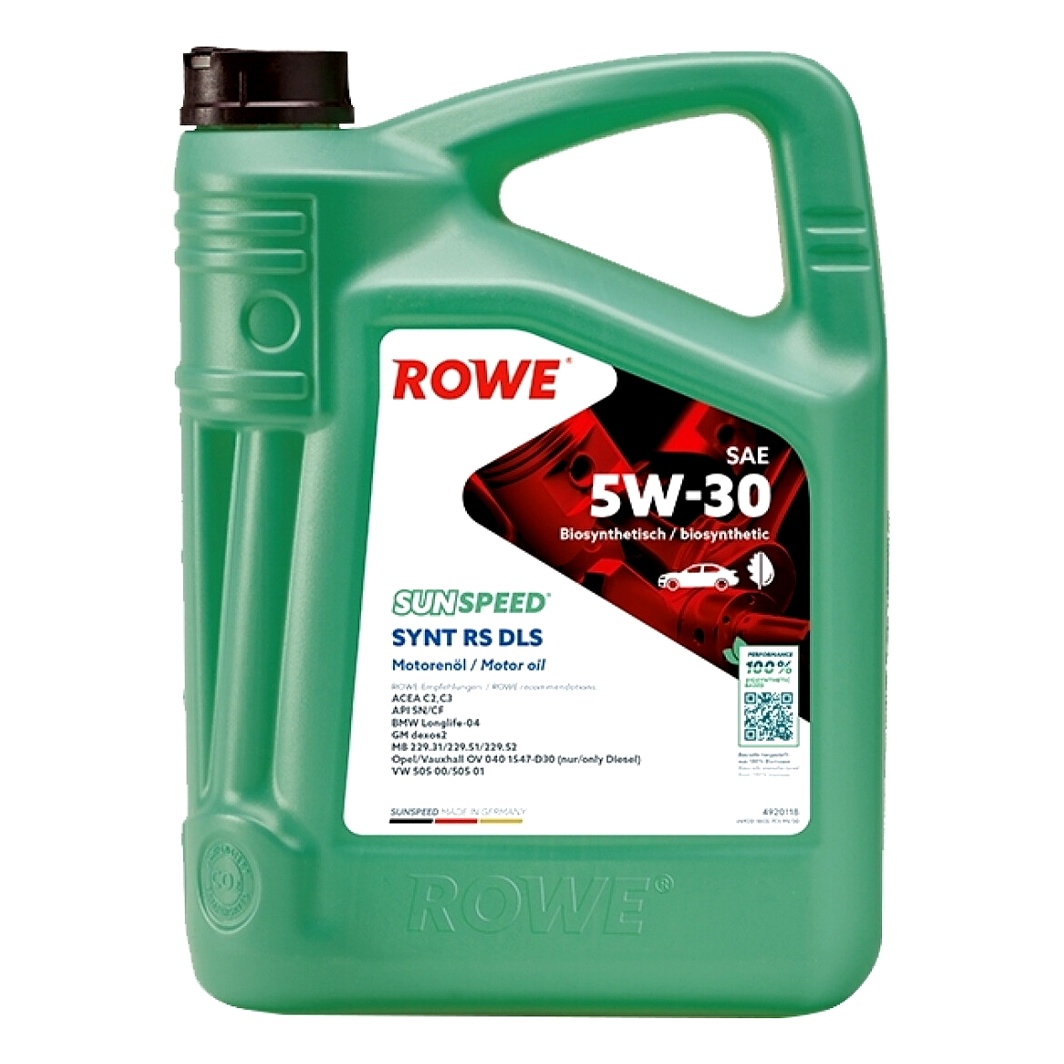 Моторна олива ROWE Sunspeed Synt RS DLS 5W-30 5 л (4920118005099) - zapix