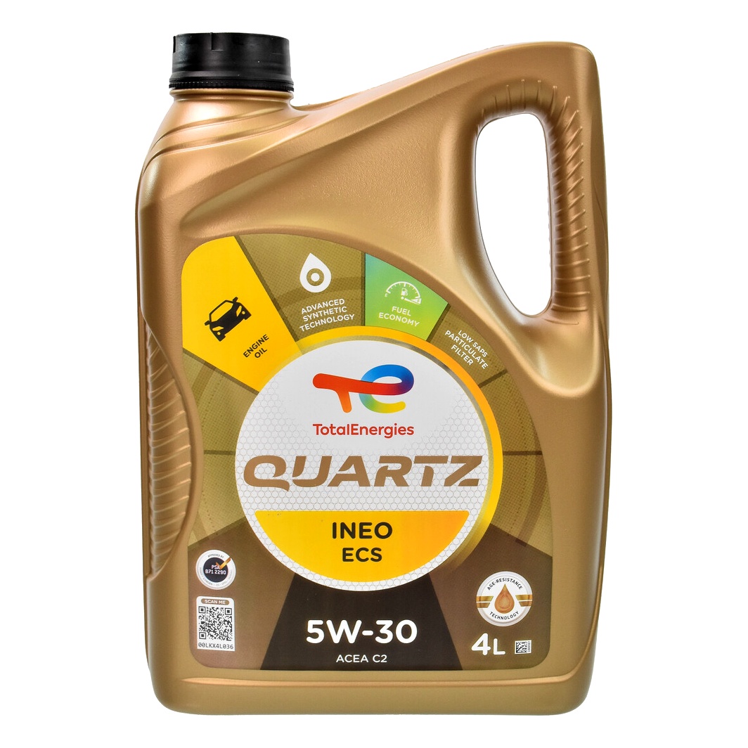 Моторна олива TOTAL Quartz Ineo ECS 5W-30 4 л (216635) - zapix