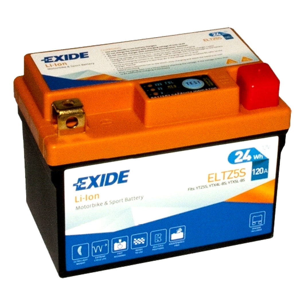 Акумулятор EXIDE 12V 2Ah 120A R+ ELTZ5S - zapix