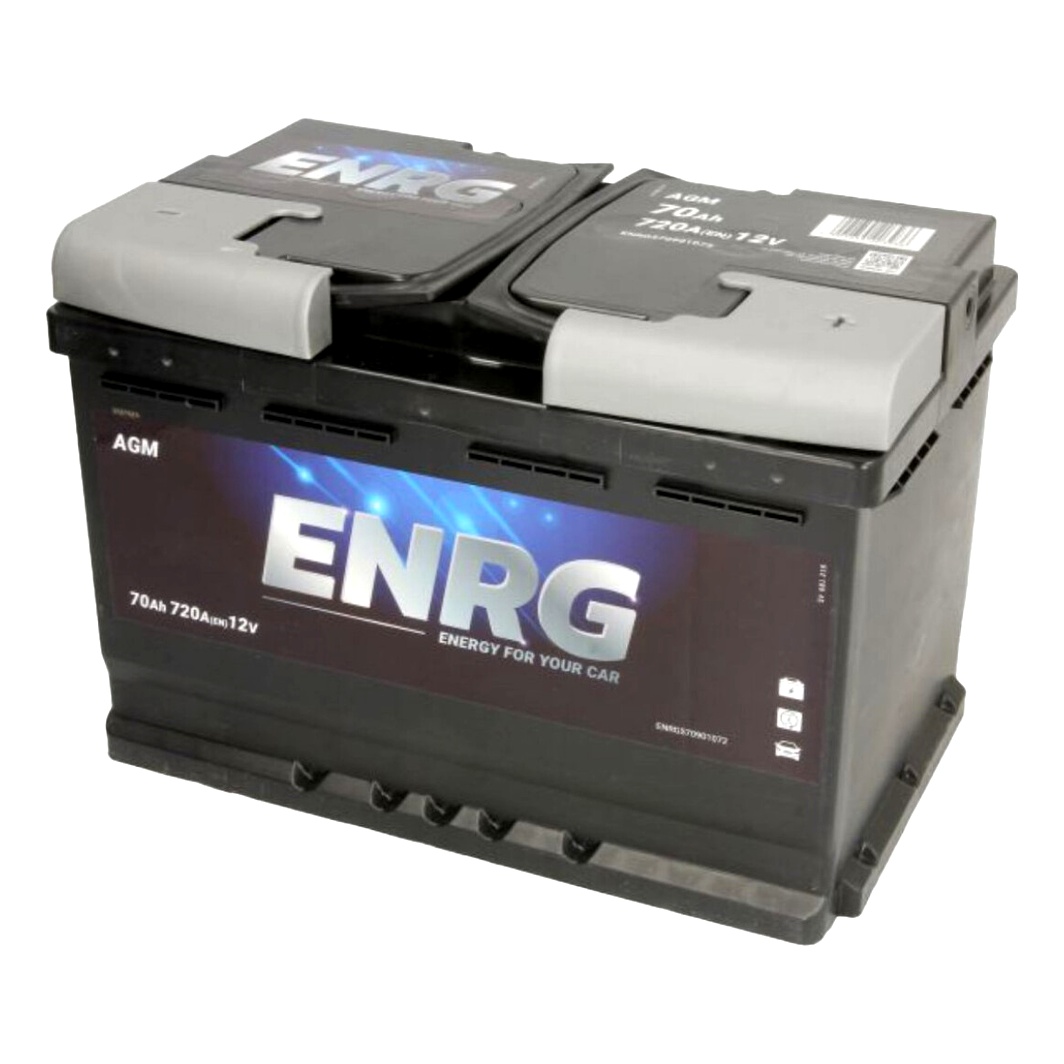 Акумулятор ENRG AGM 12V 70Ah 720A R+ ENRG570901072 - zapix