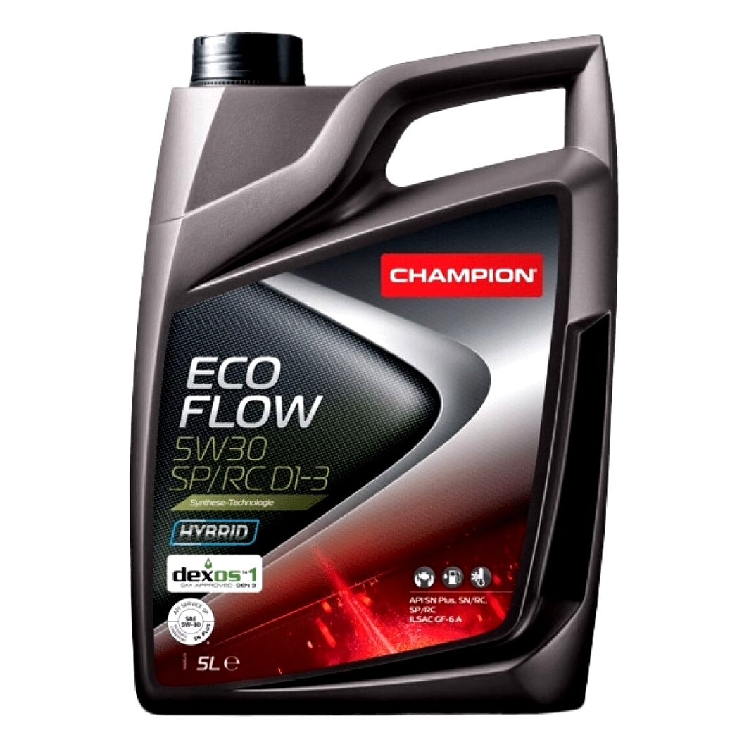 Моторна олива CHAMPION Eco Flow D1-3 5W-30 5 л (1049918) - zapix