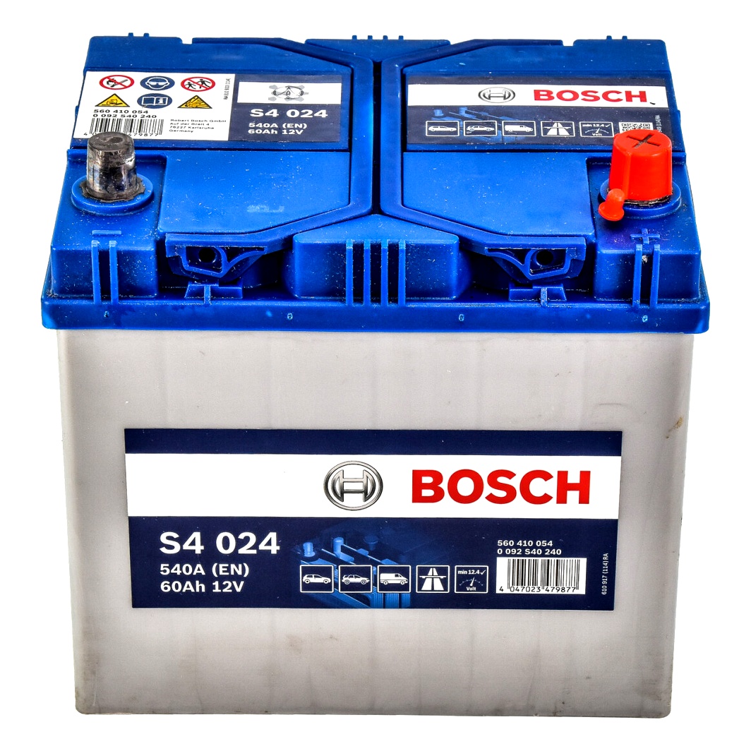 Акумулятор BOSCH S4 Silver 12V 60Ah 540A R+ 0092S40240 - zapix