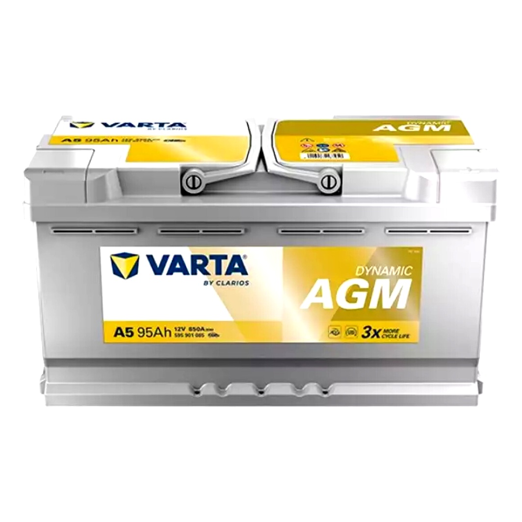 Акумулятор VARTA Dynamic AGM 12V 95Ah 850A R+ 595901085 - zapix