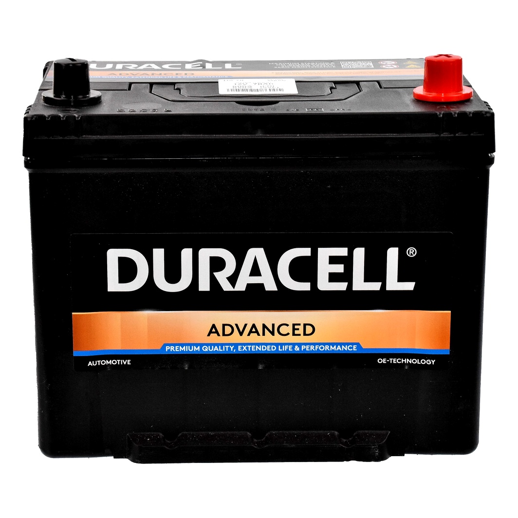 Акумулятор DURACELL Advanced 12V 70Ah 600A R+ DA70 - zapix