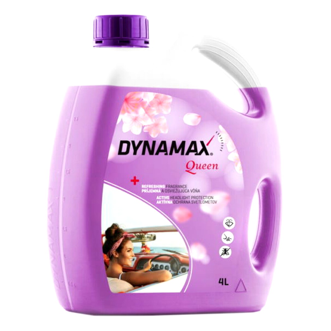 Омыватель стекла готовый летний DYNAMAX Queen цветочный 4 л 503013 - zapix